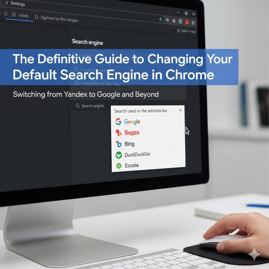 The Definitive Guide to Changing Your Default Search Engine in Chrome: Switching from Yandex to Google and Beyond