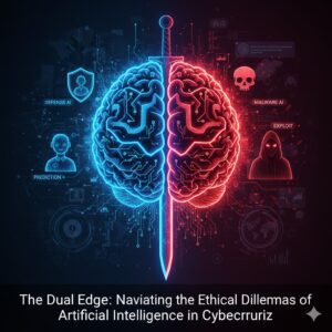 The Dual Edge: Navigating the Ethical Dilemmas of Artificial Intelligence in Cybersecurity