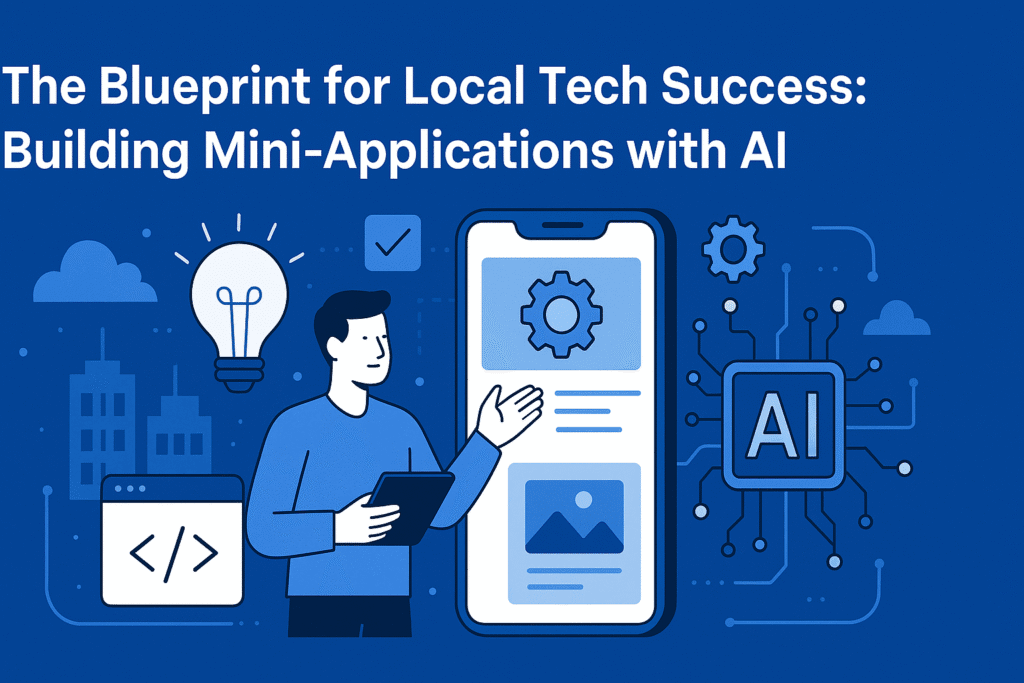 The Blueprint for Local Tech Success: Building Mini-Applications with AI