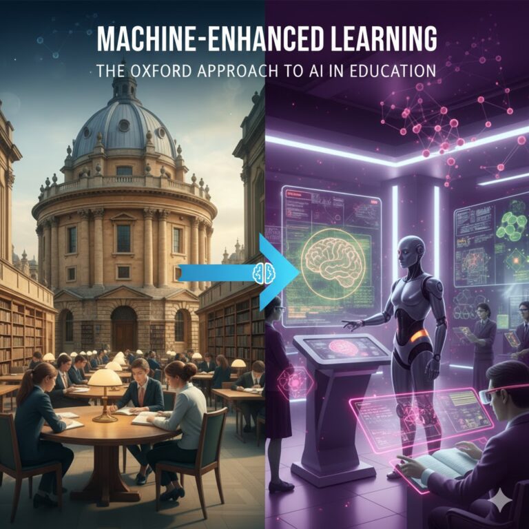 Machine-Enhanced Learning: The Oxford Approach to AI in Education