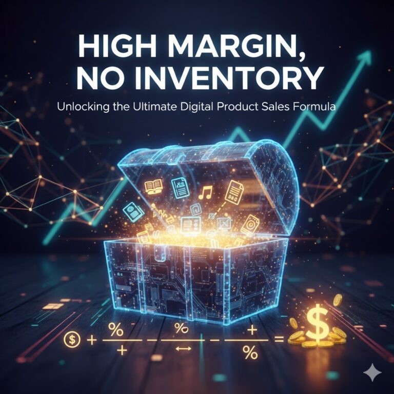 High Margin, No Inventory: Unlocking the Ultimate Digital Product Sales Formula