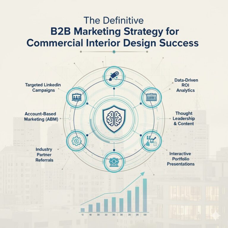 Architecting Growth: The Definitive B2B Marketing Strategy for Commercial Interior Design Success