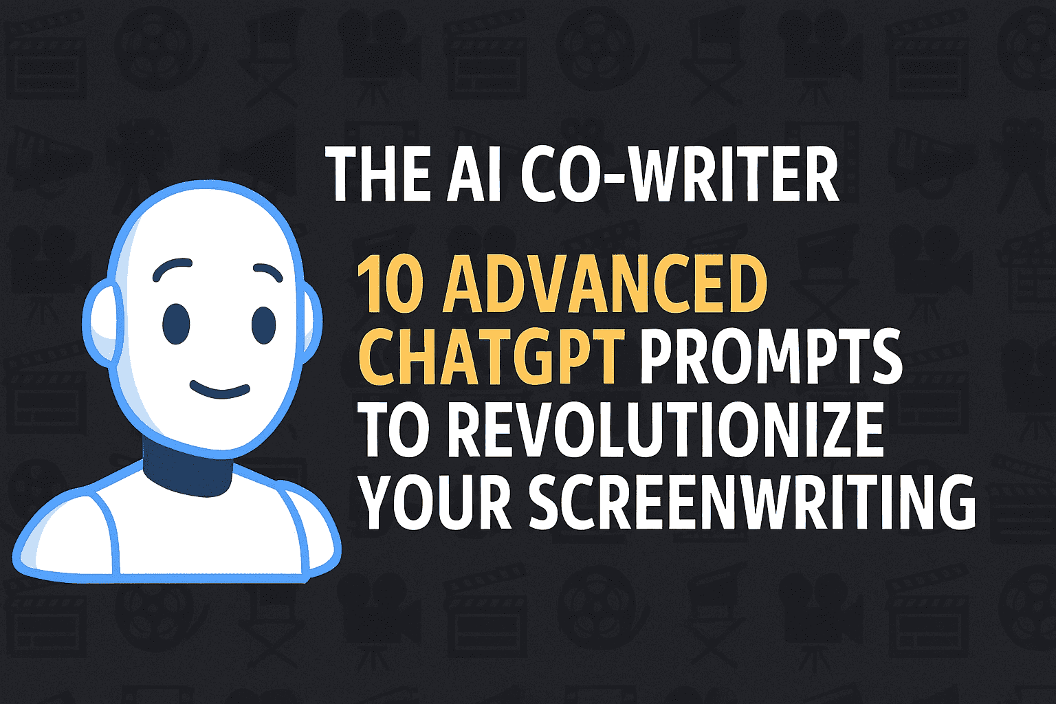 The AI Co-Writer: 10 Advanced ChatGPT Prompts to Revolutionize Your Screenwriting