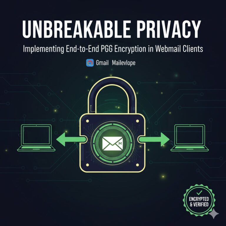 Unbreakable Privacy: Implementing End-to-End PGP Encryption in Webmail Clients